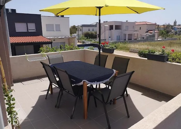 Апартаменты With Parking Space Zaton, Zadar - 22189